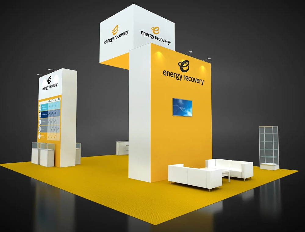 30x40 trade show booth ideas